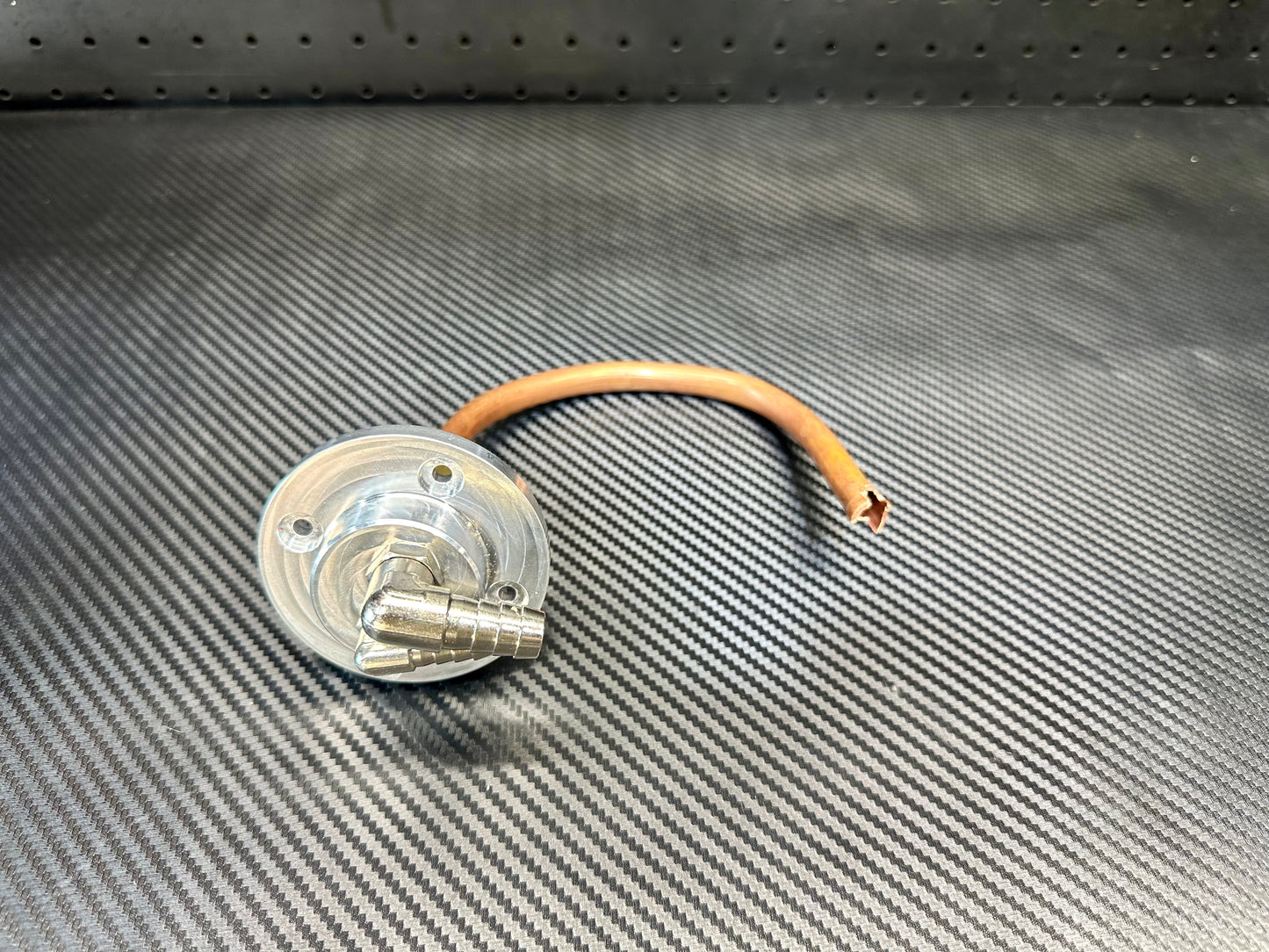 Added capacity gas tank vent kit