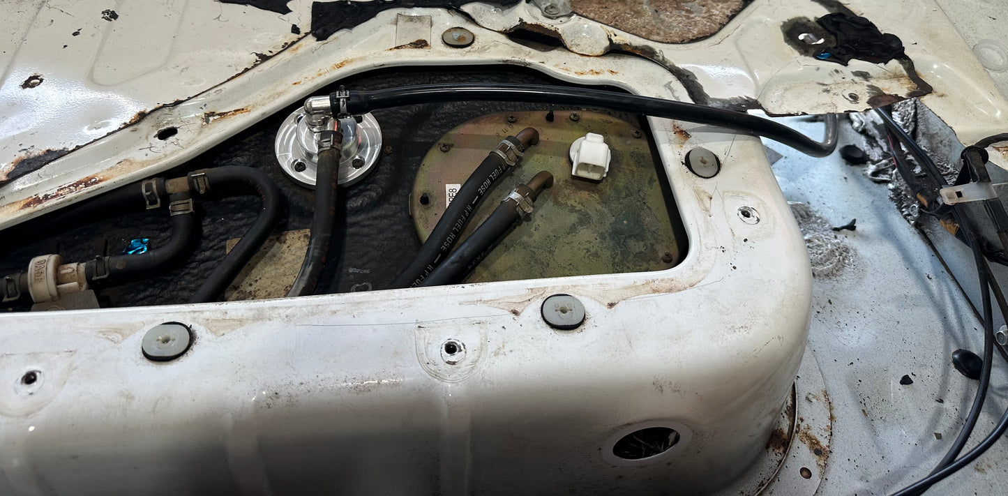Added capacity gas tank vent kit