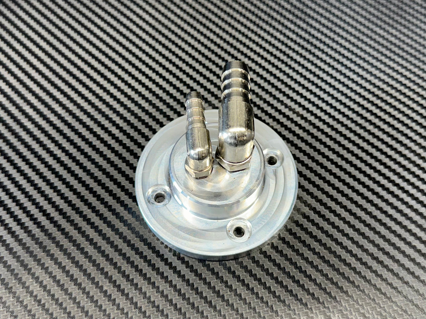 Added capacity gas tank vent kit