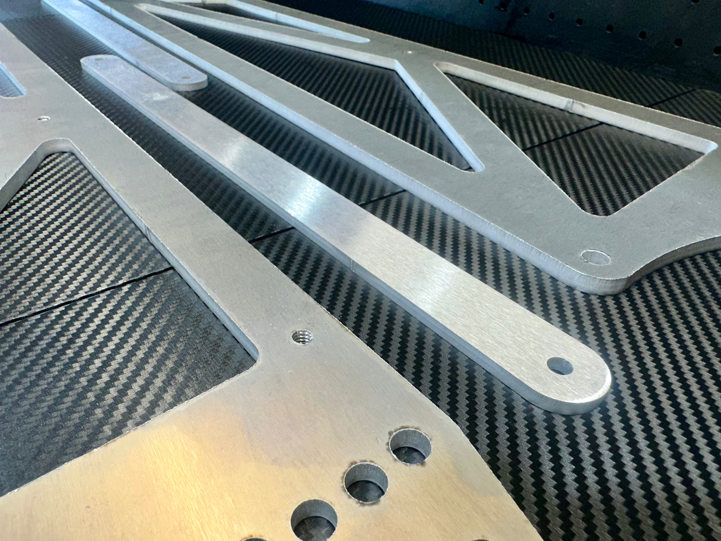 Relocated Uprights for Nine Lives Racing Wing