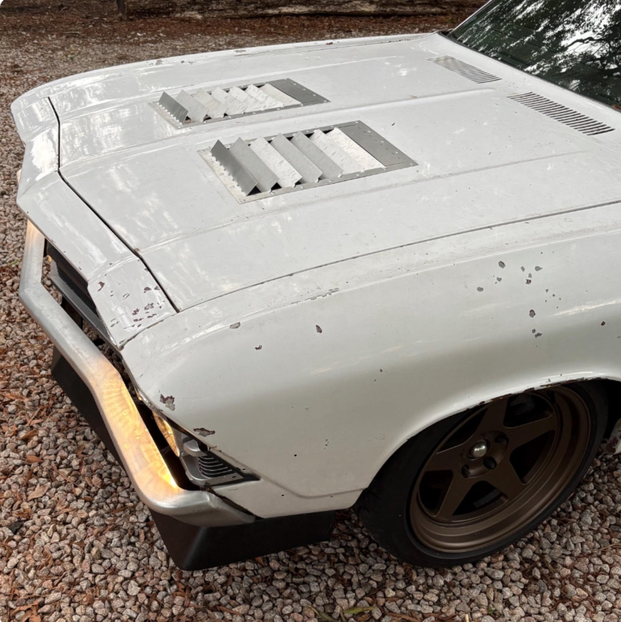 Aluminum Hood Vent Louvers 18x12