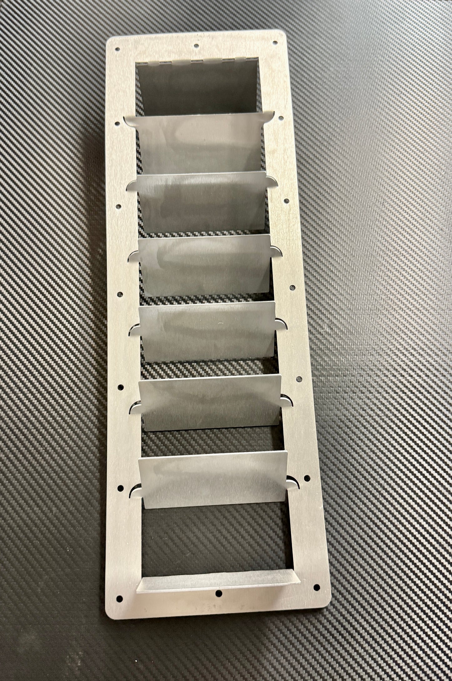 Universal Fender Vents – 6"x18" Aluminum Louvers Hood vents - PAIR