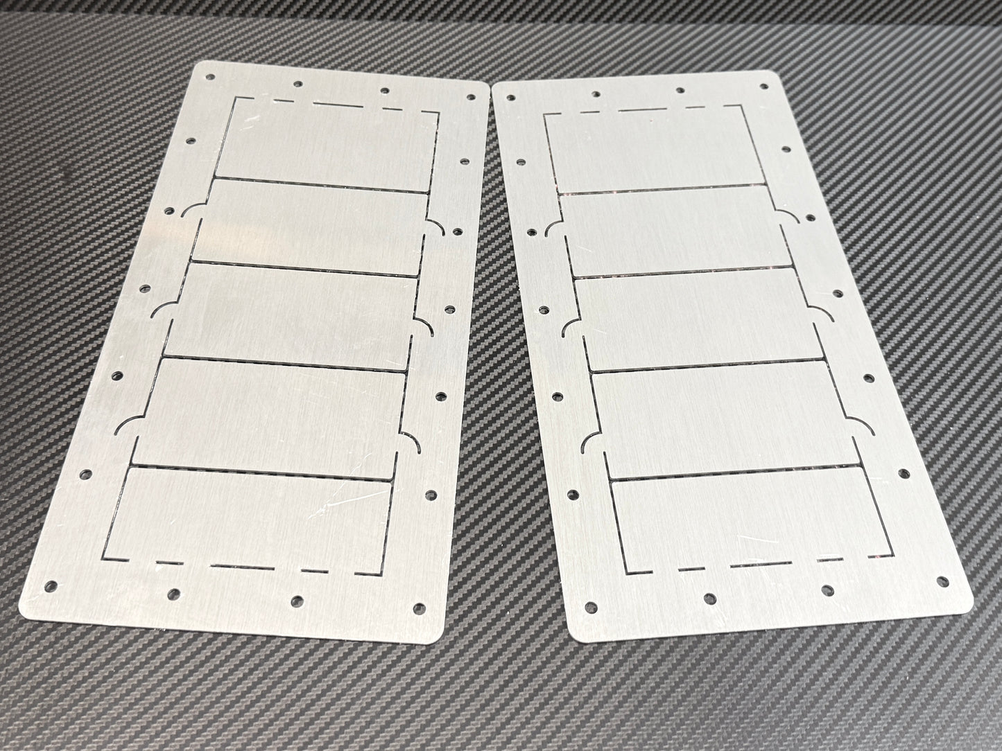 Universal Fender Vents – 6"x12" Aluminum Louvers Hood vents - PAIR