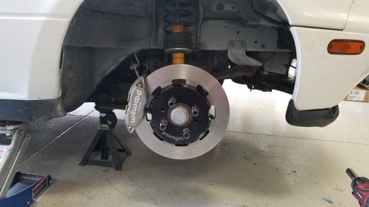 11" Wilwood 2-Piece Rotors for Powerlite Brake Kits — Plain, Slotted, or Drilled+Slotted Options