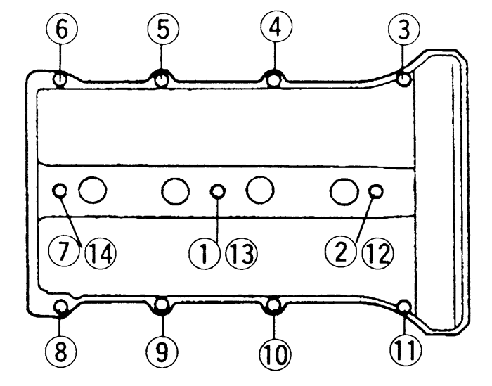 Miata Valve Cover Bolt Set Acorn style