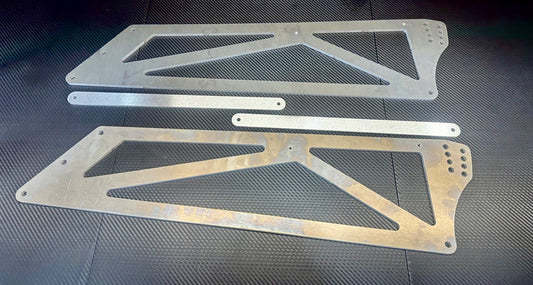 Relocated Uprights for Nine Lives Racing Wing