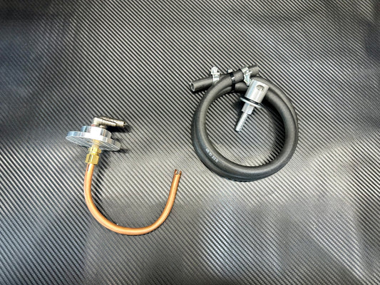 Added capacity gas tank vent kit