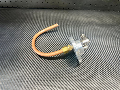 Added capacity gas tank vent kit