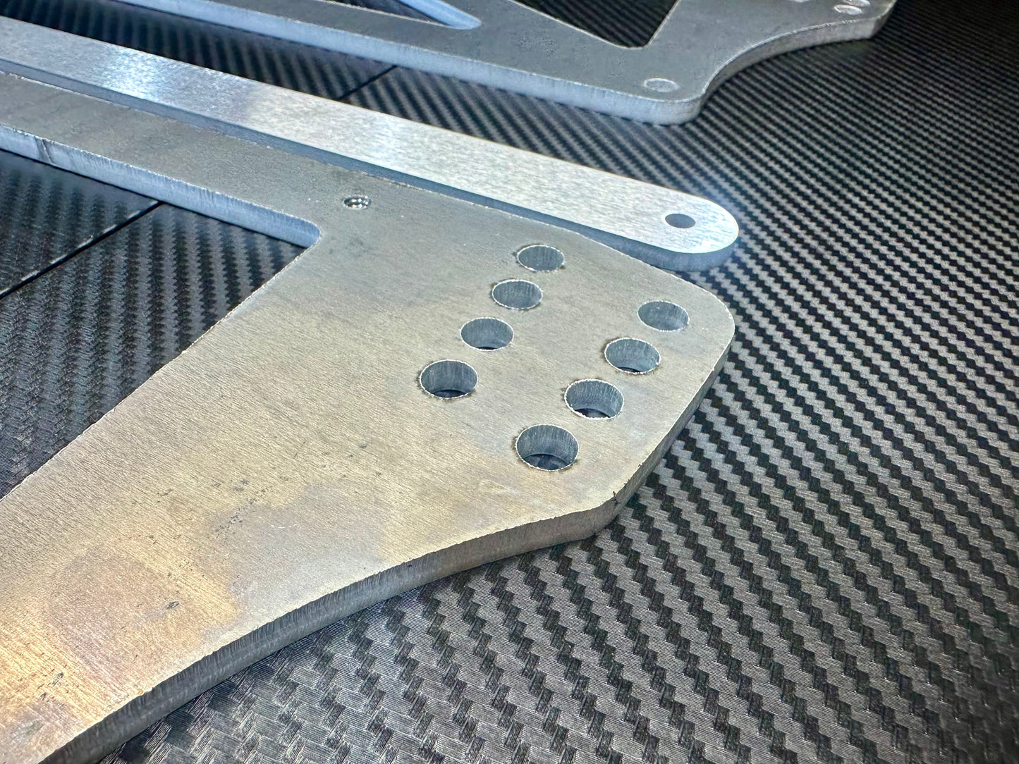 Relocated Uprights for Nine Lives Racing Wing